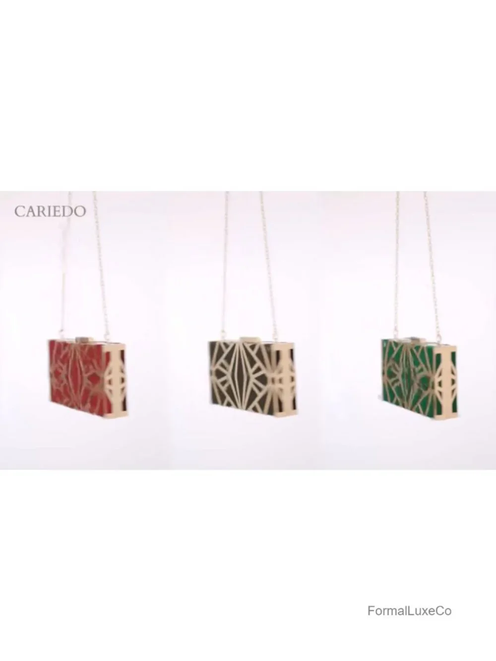 Velvet Evening Clutch Purse Metal Frame Wedding Party Bag